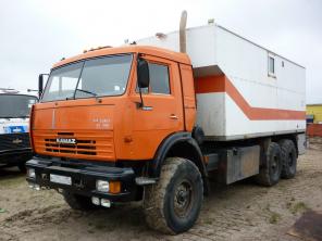 КамАЗ-43118-10 (58843) ПКС-5-3 «Подъемник каротажный специальный».